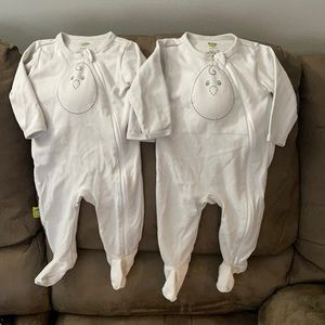 Nested bean footie set